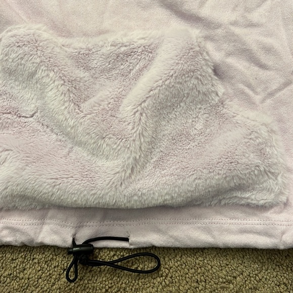 Purple Crop Top Hoodie - Picture 2 of 2